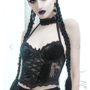 Cardinal Sins Bralet / Killstar corset  Bralett